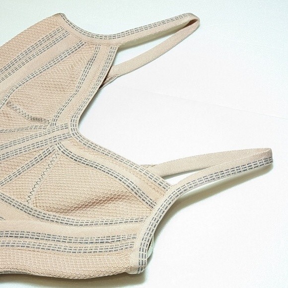 NEW Herve Leger Elissa Classic Bodycon Dress in Pink - Picture 12 of 13